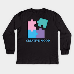 Creative mood Kids Long Sleeve T-Shirt